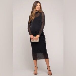 Pink Blush Maternity Formal dress